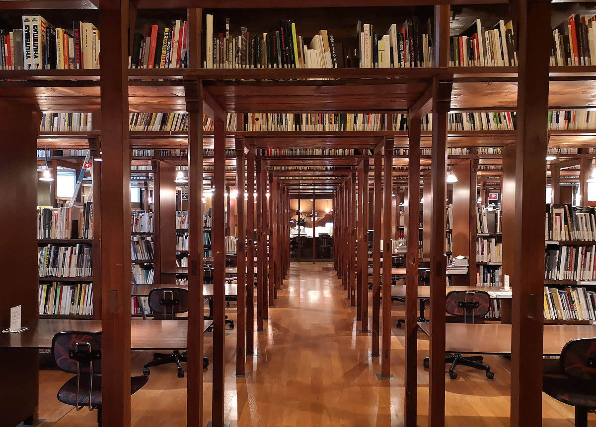La Biblioteca de la Fundació Antoni Tàpies.              | Dàlia R. Bonet