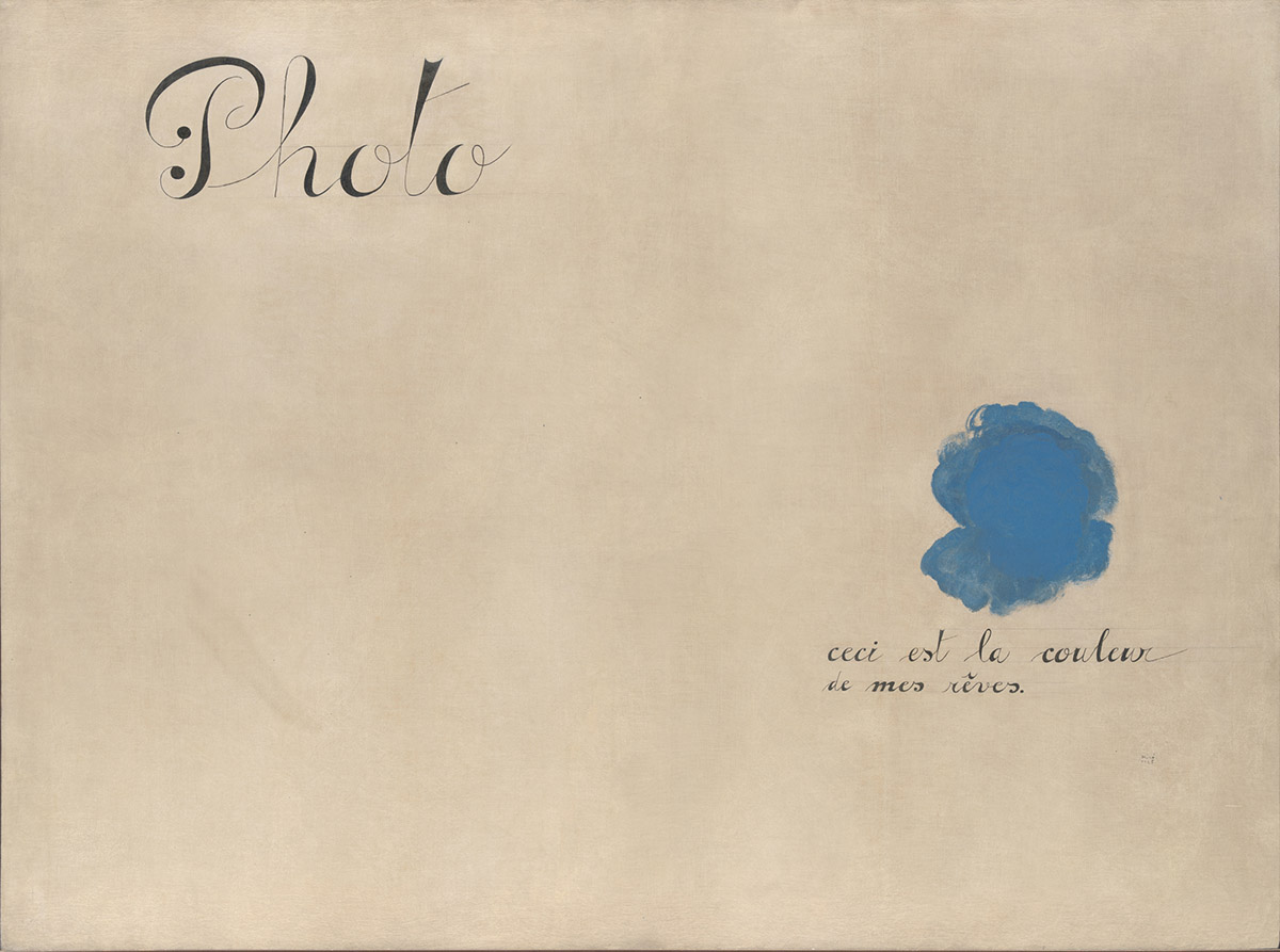 'Ceci est la couleur de mes rêves'. Oli sobre tela.              | Joan Miró