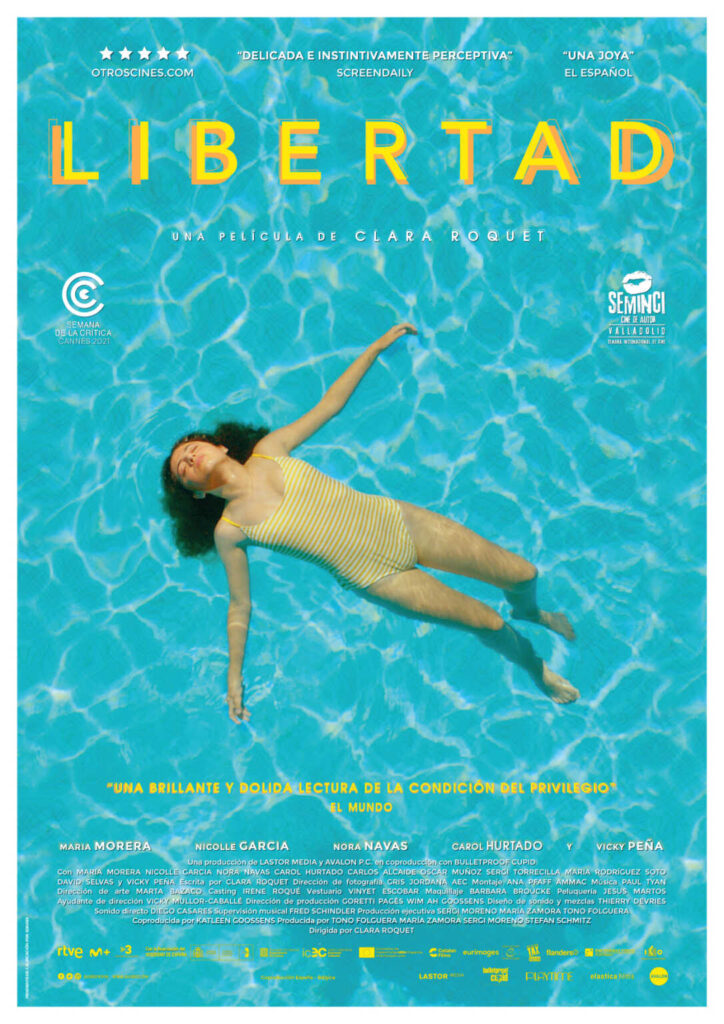 Cartell de 'Libertad', primer llargmetratge de Clara Roquet